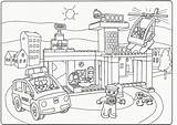 Lego City Coloring Undercover Pages Getdrawings sketch template