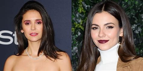 are lookalikes nina dobrev and victoria justice related