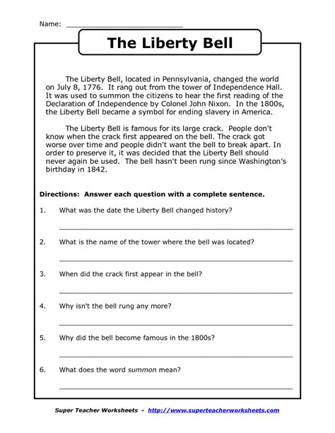 printable  history worksheets