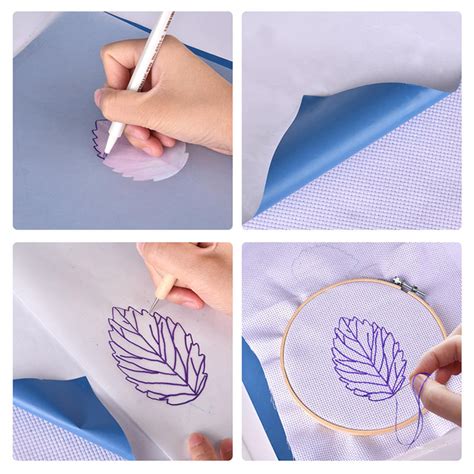 pack embroidery transfer paper pattern transfer water etsy