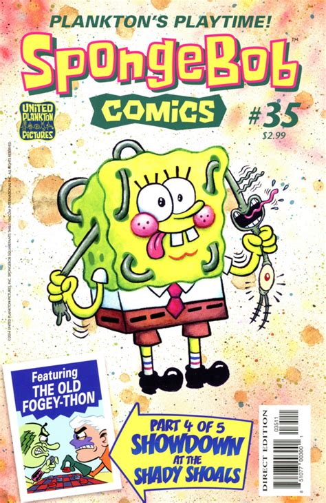 spongebob comics 35 showdown at the shady shoals part 4 of 5 issue
