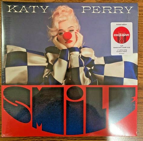 katy perry smile limited edition translucent blue vinyl lp vinyl records