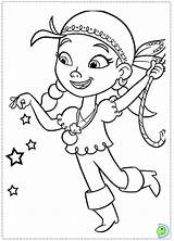 Coloring Pages Pirate Girl Jake Pirates Neverland Izzy Clipart Getcolorings Use Dust Pixie Tinker Given Bell Her Print Dinokids Color sketch template