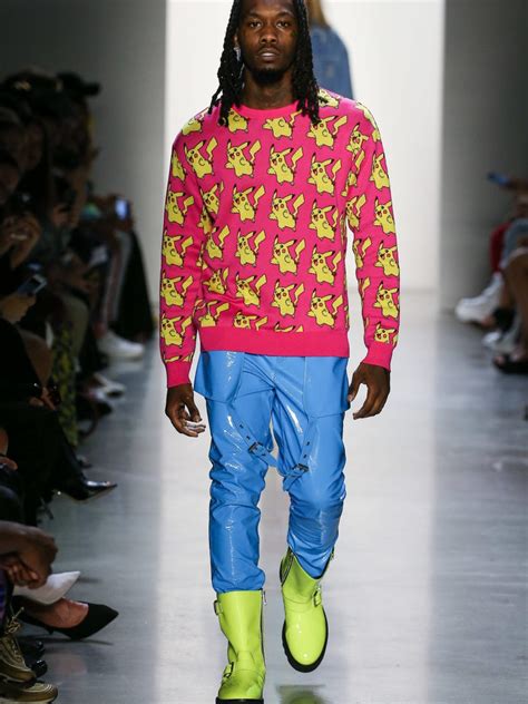 offset rips the runway for his debut fashion week show at