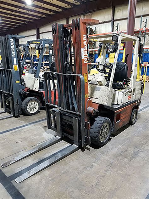 nissan  lb capacity forklift model kcphapv sn kcphp   lift height