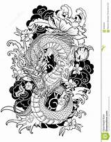 Tattoo Tatouage Laying Japonais Drachen Tattoosgram Totgallery Enregistrée Asiatique Tattoofashiontrendy sketch template