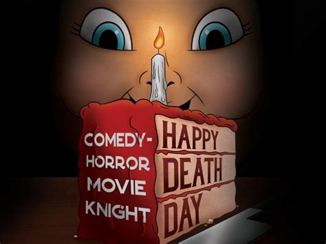 happy death day poster  ava buric  dribbble