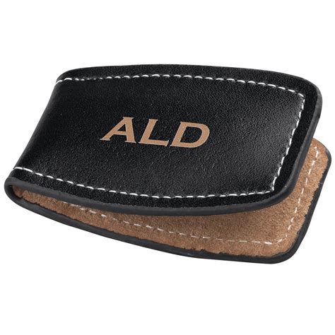 personalized leather money clip apparel miles kimball
