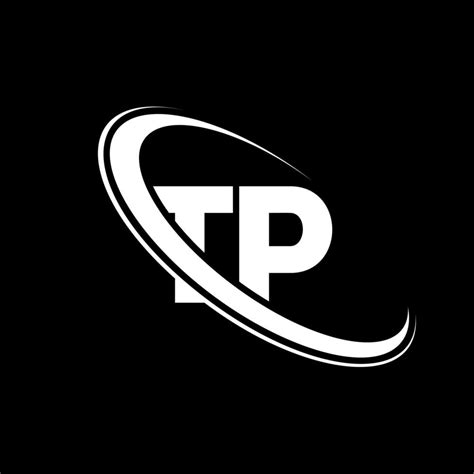 tp logo  p design white tp letter tp letter logo design initial