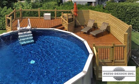 ground pool privacy fence google search