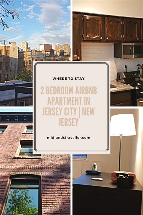 bedroom airbnb apartment  jersey city  jersey