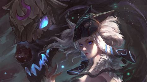 Wallpaper Kindred League Of Legends Video Games