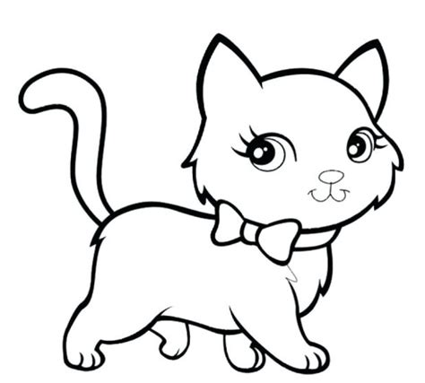 kitten coloring pages    clipartmag