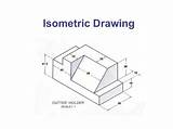 Isometric Drawing Projection Ppt Draw Objects Types Powerpoint Presentation Methods Template Method Box sketch template