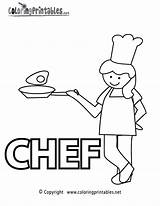 Chef Coloring Pages Printable Cooking Worksheets Educational Colouring Kids Color Little Print Sheets Chefmaster Baking Activity Thank Jobs Fun Cook sketch template