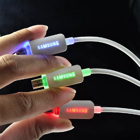 led micro usb cable  light durable microusb charger data sync cable cord  samsung  htc