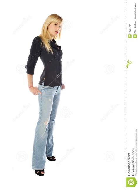 tall skinny blond stock images image 11234704