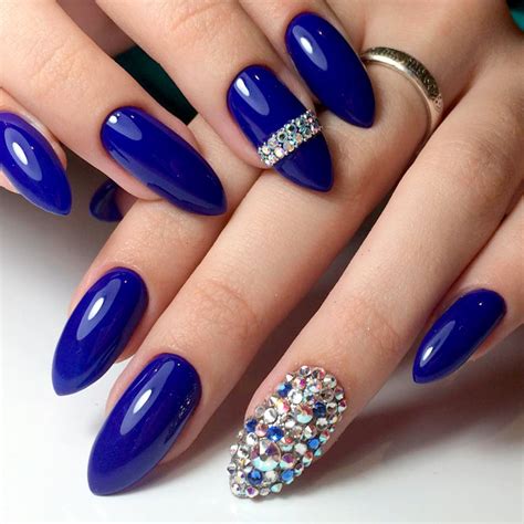 elegant  amazing blue nails designs fashionre