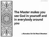 Sri Ravi Shankar Gurudev God Inspirational Makes Master Quote Yourself Srisri sketch template