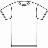 Shirt Blank Template Tshirt Outline Clip Shirts Tee Printable Graphic Xfanzexpo Tees sketch template
