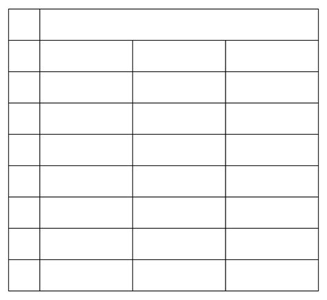 blank table chart template chart  printable world   xxx hot girl