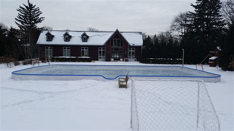 custom ice rinks backyard ice rink installations