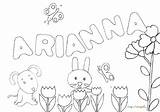Arianna Nomi Stampare sketch template