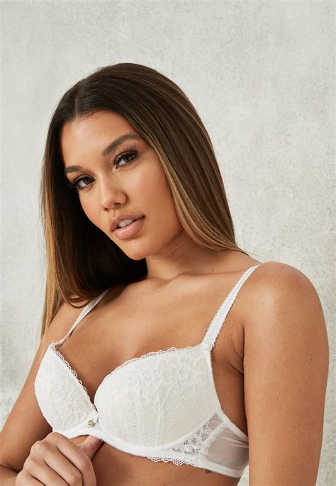 ann summers sexy white lace plunge bra missguided
