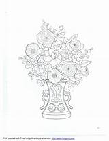 Alphabet Bouquets sketch template