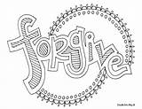 Forgiveness Forgive Alley Mandalas Kleurplaten Values Volwassenen Adults Coloringhome Medusas sketch template