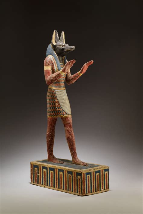 Statuette Of Anubis Ptolemaic Period The Metropolitan Museum Of Art