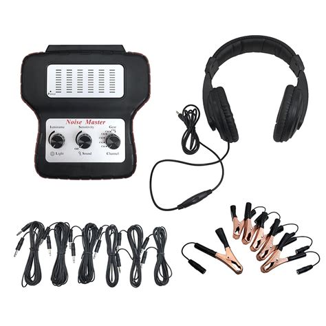electronic stethoscope car noise finder diagnostic listening device machine multi channel noise