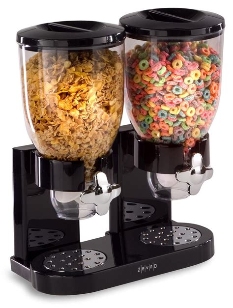 compartment dry food dispenser  gallon containers