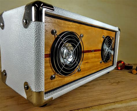 bluetooth speaker retro vintage style wood