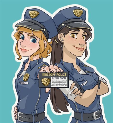 Kristoff Police Nadia And Ginger By Nightliight