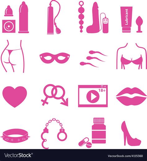 sex icon royalty free vector image vectorstock