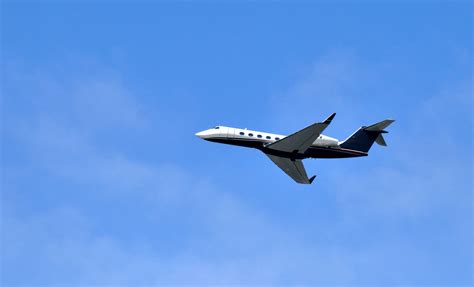 flight aircraft blue sky  image