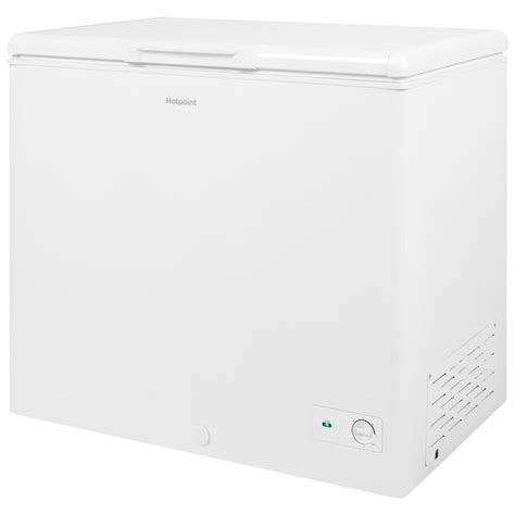 Hotpoint 8 8 Cu Ft Manual Defrost Chest Freezer White In The Chest