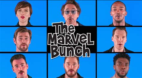Watch ‘avengers’ Cast Parody ‘brady Bunch’ Theme On
