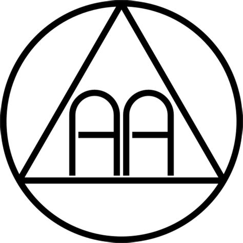 alcoholics anonymous logo vector logo of alcoholics anonymous brand