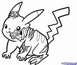 Pikachu Zombie Drawings Printable Dragoart Colouring Colorare Outline Exe Lineart Zombies Gameboy Cutewallpaper Getcolorings Top25 Coloriageetdessins Printablecolouringpages Coole sketch template