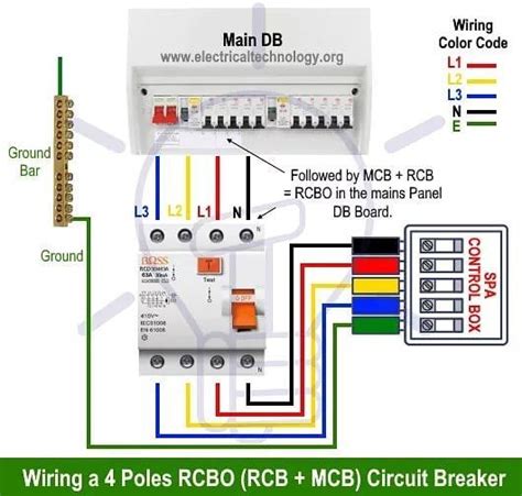 pole rcd wiring diagram lacemed