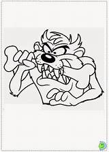 Taz Tasmanian Looney Tunes Dinokids Desenhos Partilhar Melodies Pyrography Merrie Mensagem sketch template
