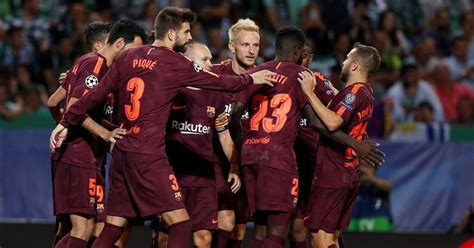 Sporting Lisbon 0 1 Barcelona Live Score And Goal Updates