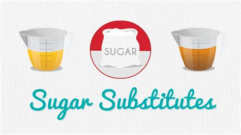 sugar substitutes  baking   substitutes chart