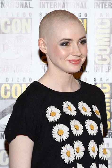 doctor who s karen gillan shaved her head and she looks totally