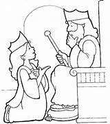Bible Esther Queen Coloring Pages Crafts King Kids Purim Before Story School Sunday Sheets Preschool Info Activity Pre Activities Sameach sketch template