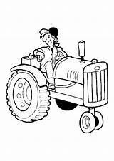 Trecker Traktor Ausmalbild Baufahrzeug Letzte Q2 sketch template