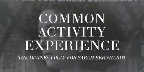 common activity experience