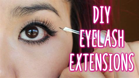 apply individual lashes diy eyelash extensions diy eyelash extensions eyelash